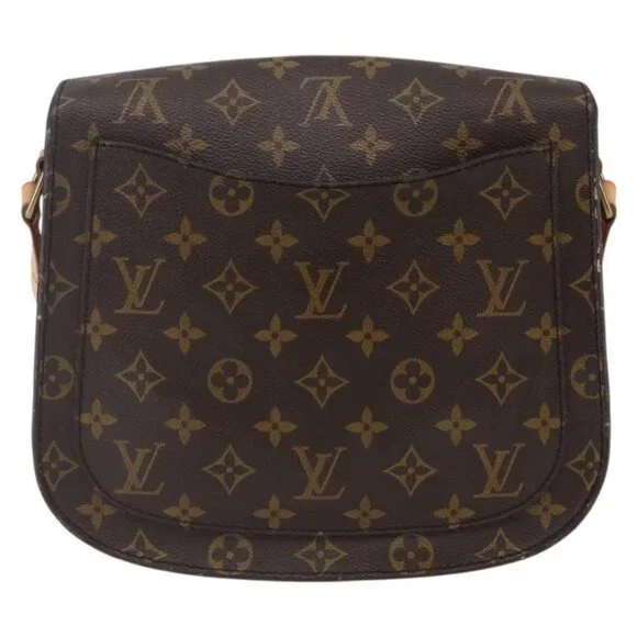 LOUIS VUITTON Monogram Saint Cloud GM Shoulder Bag M51242 LV Auth 152303 - Picture 3 of 15